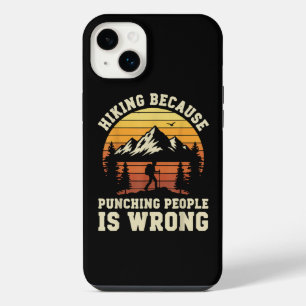 Hiking Outdoor Funny Hiker iPhone 14 Plus Case