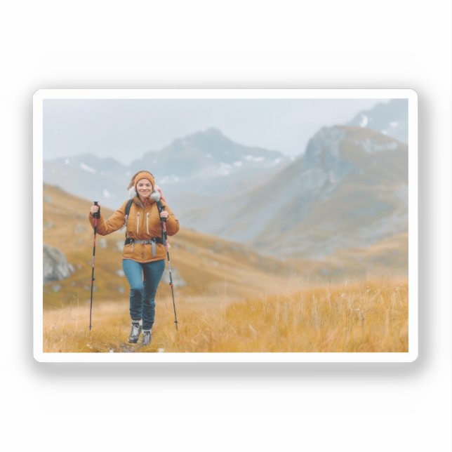 Hiking & Outdoor Memory Sticker (Front)