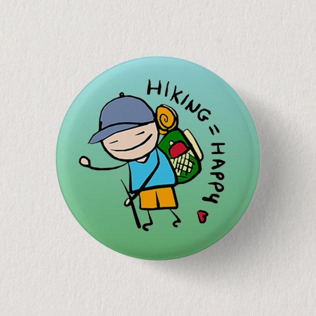 Hiking Pin - Hiker (Front)