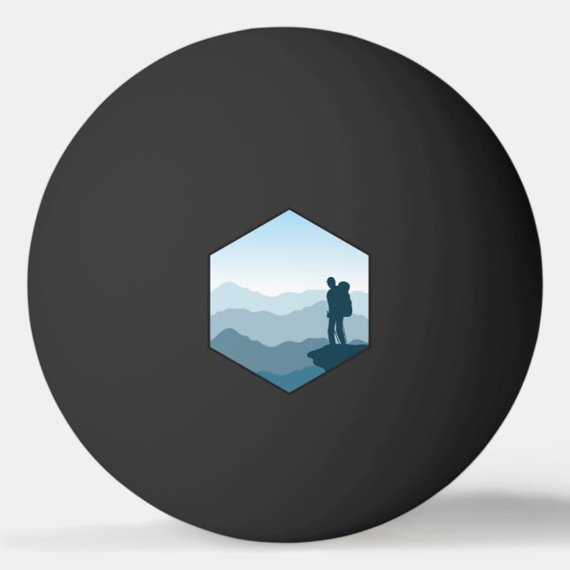 Hiking Ping Pong Ball (Front)