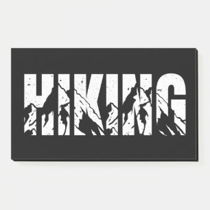 Hiking Post-it Notes