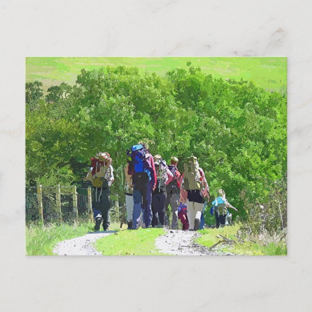 HIKING POSTCARD (Front)