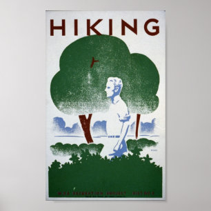 Hiking Poster