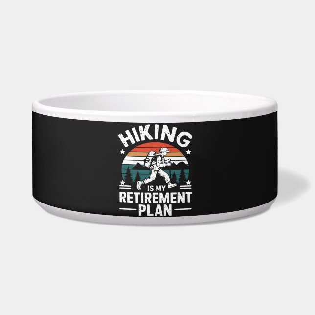 Hiking Retirement Plan Funny Saying (Front)