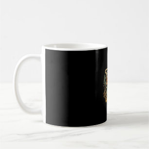 Hiking running trail dad father's day 70s retro coffee mug