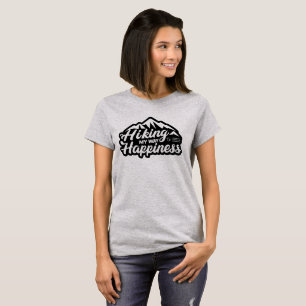 Hiking Saying: Your Trail to Happiness Awaits T-Shirt