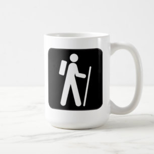 Hiking Sign Coffee Mug