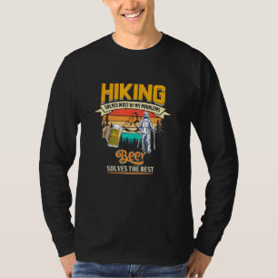 Hiking Solves Most Of My Problems Vintage T-Shirt