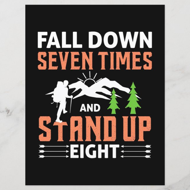 Hiking Stand Up Eight (Front)
