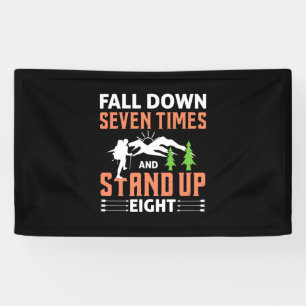 Hiking Stand Up Eight Banner