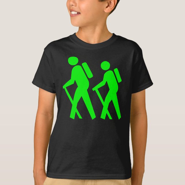 Hiking Symbol T-Shirt (Front)