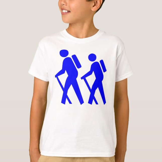 Hiking Symbol T-Shirt (Front)