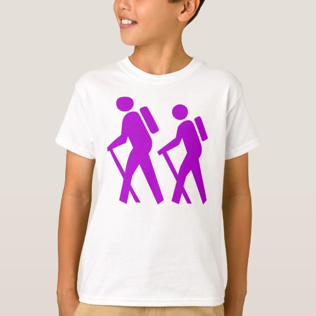 Hiking Symbol T-Shirt (Front)
