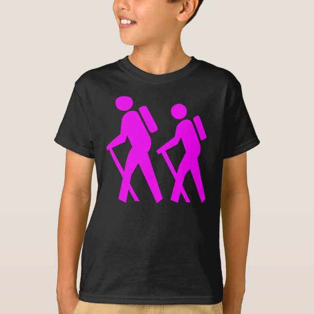 Hiking Symbol T-Shirt (Front)