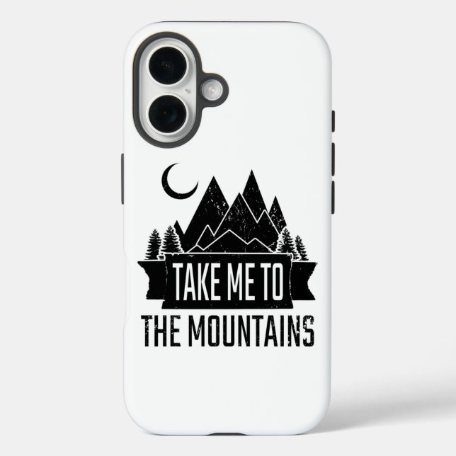 Hiking - Take Me To The Mountains Case-Mate iPhone Case (Back)