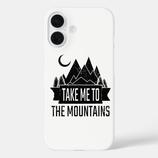 Hiking - Take Me To The Mountains Case-Mate iPhone Case (Back)