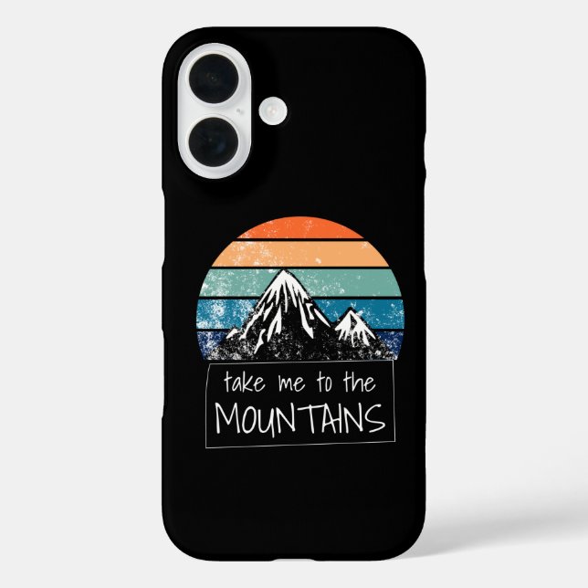 Hiking - Take Me To The Mountains Case-Mate iPhone Case (Back)