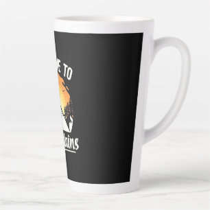 Hiking Take Me To The Mountains Latte Mug