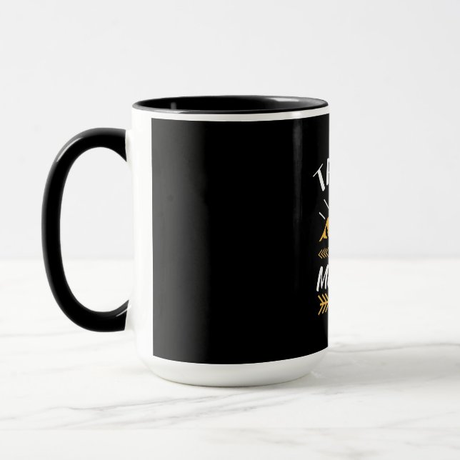 Hiking Take Me To The Mountains Mug (Left)