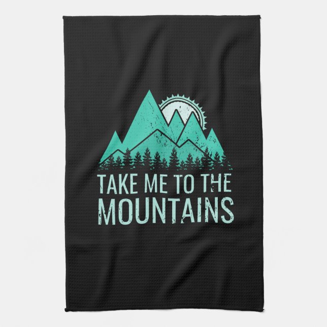 Hiking Tea Towel (Vertical)