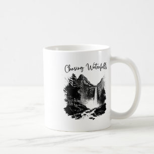 Hiking Tees Hiking Chasing Waterfalls Hikers Natur Coffee Mug