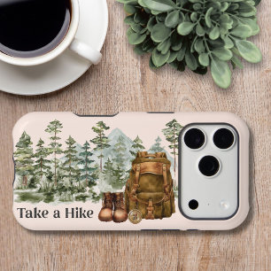 Hiking to Mountain Outdoor Case-Mate iPhone Case