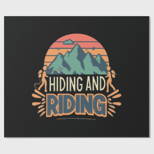 Hiking Where Journeys Become Adventures Wrapping Paper