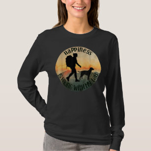 Hiking With Labrador Retriever For Women And Girls T-Shirt