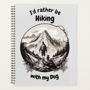Hiking with my dog planner