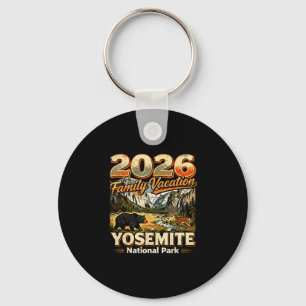 Hiking yosemite national park 2026 family vacation key ring