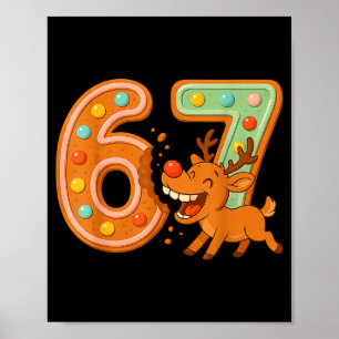 Hilarious 67 Christmas Cookies Rudolph Reindeer Jo Poster