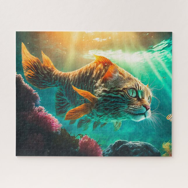Hilarious AI-created Catfish Jigsaw Puzzle (Horizontal)