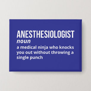 Hilarious Anaesthesiologist Definition