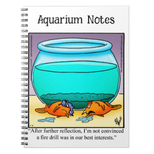 Hilarious Aquarium Humour Notebook