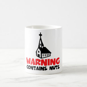 Hilarious atheist coffee mug