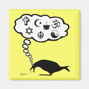 Hilarious atheist magnet