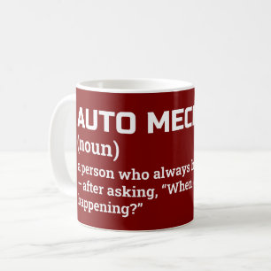 Hilarious Auto Mechanic Definition Mug