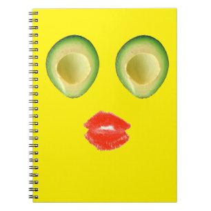 Hilarious Avocado Face 4Keith Notebook
