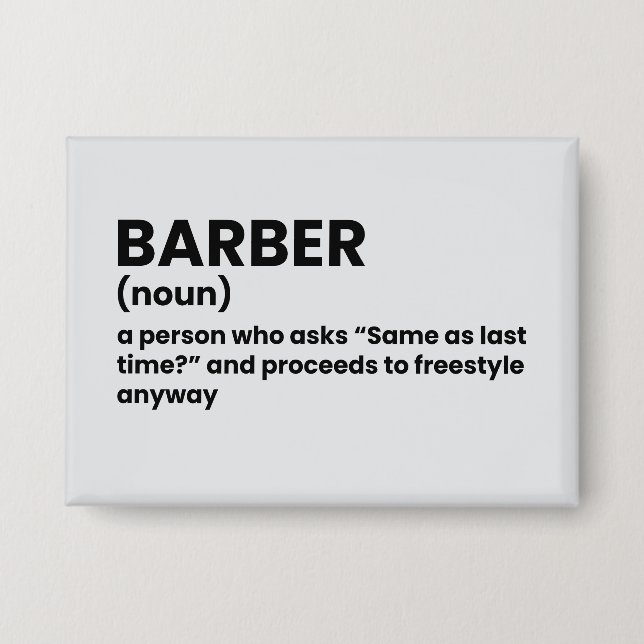 Hilarious Barber Meaning (Front)