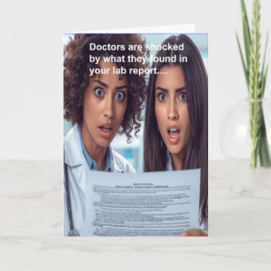 Hilarious beer drinker get well wish card