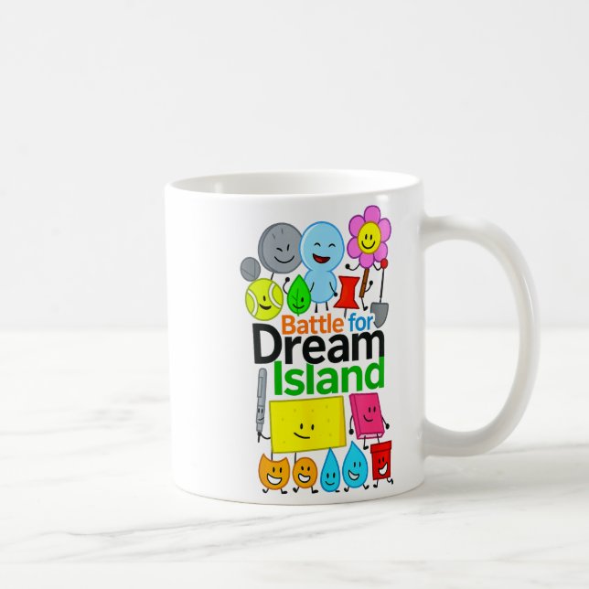 Hilarious Bfdi Graphics For Kids Battle For Dream  Coffee Mug (Right)