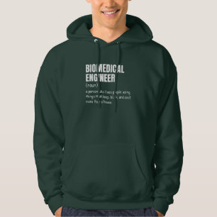Hilarious Biomedical Engineer Definition Hoodie