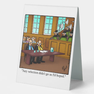 Hilarious Boss’s Day Table Top Sign