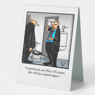 Hilarious Boss’s Day Table Top Sign