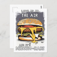 Hilarious BURGER Quote Vintage Retro Illustration