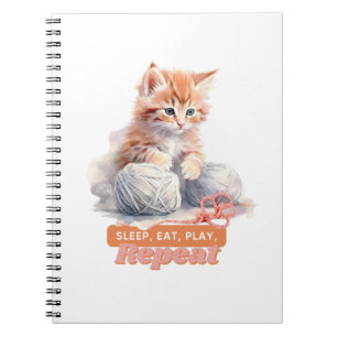 Hilarious Cat Quote for Animal Lovers Birthday Notebook