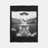 Hilarious Cat Selfie Ufo Cow Abduction Alien Meme