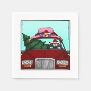 Hilarious Christmas Humour Party Napkins