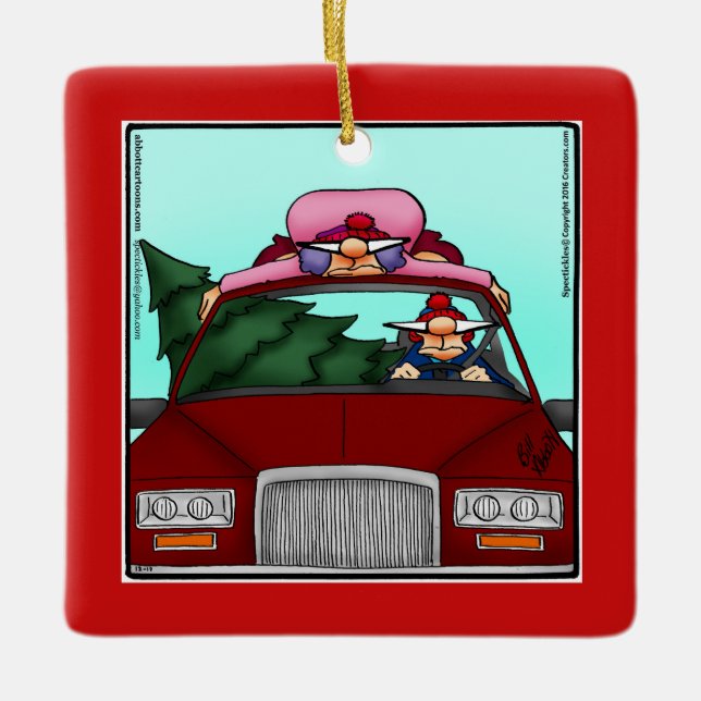Hilarious Christmas Ornament Gift (Front)