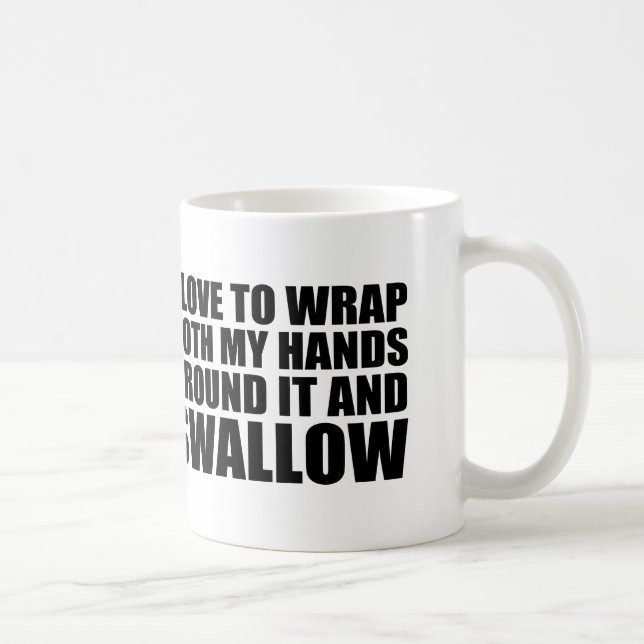 Hilarious coffee quote coffee mug (Right)